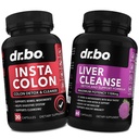 Colon Cleanser Detox & Liver Cleanse - 15 dni Colon Cleanse Pills & Liver Detox Supplement Supplement Milk Thistle Dandelion - Suplementy ruchu jelita do jamy brzusznej Bloating Gut Body Flush