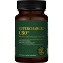 Global Healing Center Supercharge C60 - Mikroaktywacja węgla Fullerene w / Organic MCT Proszek, 10 razy bardziej potężny niż regularne C60 Suplementy - Pomaga detoksykacji, Starzenie (30 kapsułki)
