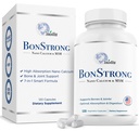 Nano Calcium Supplement - 7- in-1 Bone Support with MSM, Witamina D3, K1, Magnez, Cynk - Wysoka absorpcja Wapń dla Kobiet i Mężczyzn - Witaminy dla Kości i Łączników - Made in USA - 120 Kapsułki