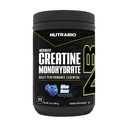 NutraBio Czysty zmikronizowany jednowodny suplement w proszku, Niebieski Razz (300 g) - Wspiera masywną energię mięśniową, odzysk i siłę - HPLC Tested Creatine w proszku dla mężczyzn i kobiet