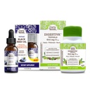 GuruNanda Black Seed Oil, Cold- Pressed Nigella Sativa - Bogaty w witaminy D3 5000 Jednostki & Digestiva Triphala (240 Tablets), Pomaga trawienie, Pomaga z wzdęcia