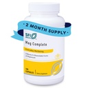 Klaire Labs SFI Health Mag Complete - Kompleks magnezu - z Biodostępnym Sukcynatem magnezu, Taurinatem, Malate & Citrate - Wsparcie Zdrowe Serce, Energia i Nerwy (120 Kapsułki)