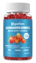 Ashwagandha Gummies for Women & Men - Stress Relief, Wsparcie immunologiczne & Zwiększona energia - Sugar Free, Wegan - Organic Ashwagandha Suplementy korzeniowe Gummy- Natural Strawberry Flavor (60 Count)