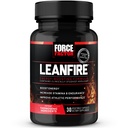 Siła czynnika LeanFire pre Workout Energy Pigułki z Green Tea Extract i kofeiny do zwiększenia energii, Zbuduj Lean Muscle, czarny, 30 Count (Pack of 1), Pakiet May Vary