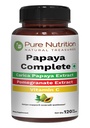 Ekstrakt Carica Papaya Leaf z żelaza, VIT C, VIT A & Folic Acid Acidum 124; Wspiera odporność płytek i pokarm Non-GMO