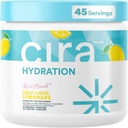 Cira Hydration Powder x Elicia McCarvell 's Electrolyte Drink Mix z himalajską solą do odwadniania i regeneracji - Self Love Lemonade, 45 Służenia