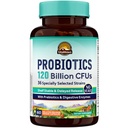 Probiotyka Vitalitown 120 Miliard CFU 124; 36 Szczepów, z Prebiotyki & Enzymy Digestive 124; Półka Stable 124; Zdrowie i Wsparcie immunologiczne 124; Wegan, Non-GMO Bird124; Opakowanie z 1 mg 124; 60 Opóźnione uwalnianie Veg Caps
