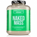 Naked Wegan Mass - Vanilla Wegan Weight Gainer - 1230 Calories, Non-GMO, Soy & Gluten Free, Brak sztucznych składników - 8LB luzem - 11 Sług