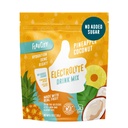 FlavCity Ananas Coconut Electrolytes Puder Pakiety - 28 Pakiety nawadniające - Nie dodano cukru - Proszek nawadniający z prawdziwymi owocami i nierafinowaną solą morską - Keto & Gluten- Free (28 Pack stick)