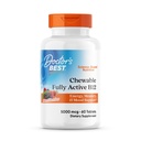 Najlepszy Doctor 's Chewable Full Active Methyl B12, Methylcobalamin, Energy, Memory, & Mood Support, Non-GMO, Gluten Free, Soy Free, Vegan 60 Tablets