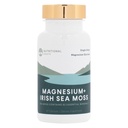 Nutritional Roots - Magnez + Irish Sea Moss - 350mg Magnezu Glycinate & Organic Irish Sea Moss - Essential Minerals - Wsparcie Heart & Bone Health - Suplement diety - 30 Służenia - 60 Kapsułki