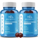 (120 Count) Ashwagandha Gummies KSM- 66 - Mieszane Berry, Wegan, Roślina oparta, Non-GMO, Gluten- Free & Żelatyna Relax, Organic Ashwa Root Extract Suplement do wsparcia immunologicznego