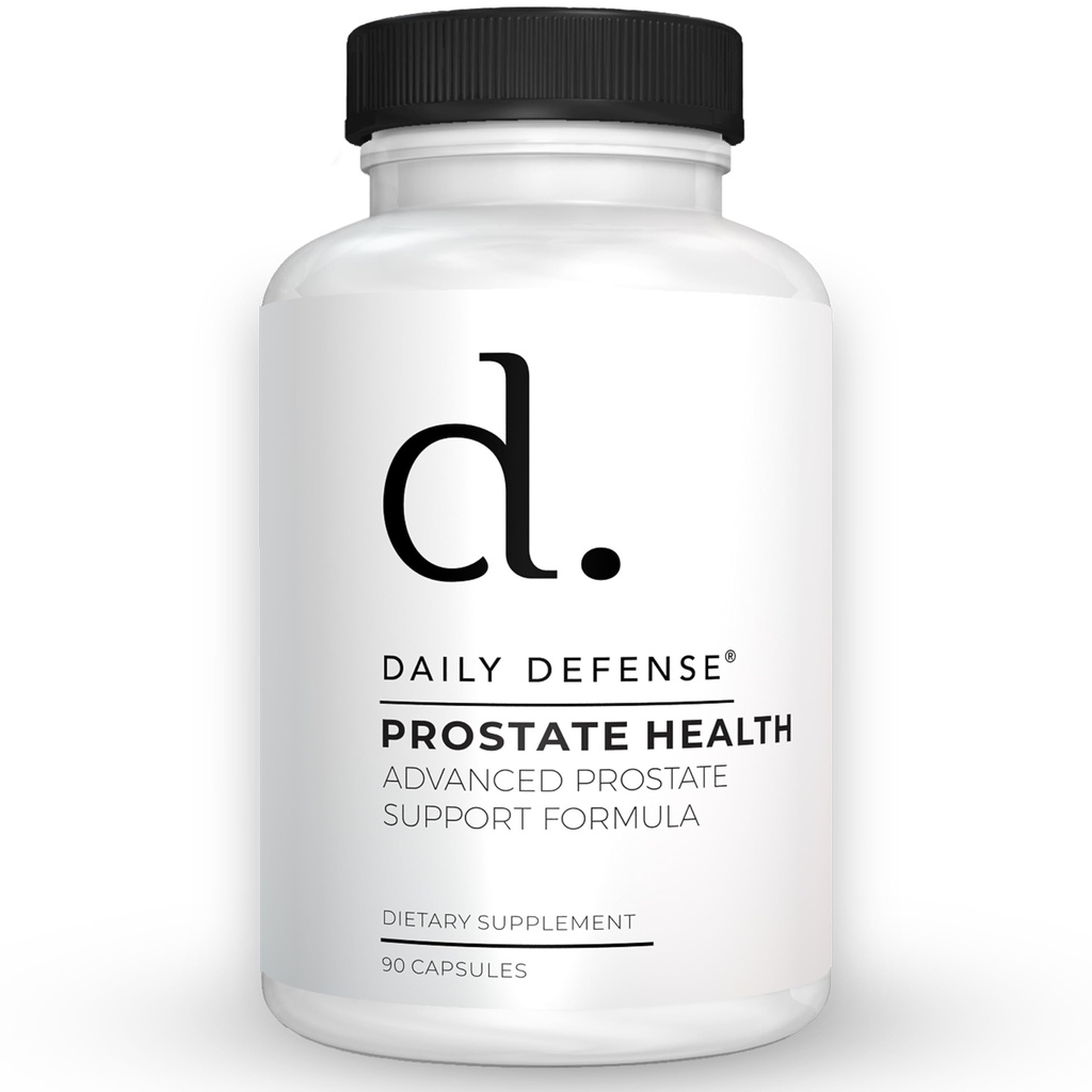 Prostate Health Supplements for Men - Prostate Supplements with Saw Palmetto Powder, Witamina E, Cynk, Grzyby, Nasiona dyni - Prostate Support Dietary Supplement for Men, 90 Ct