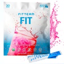 FITTEAM Fit Sticks Organic Energy and Wellness Beverage - Organic Energy Drink Mix - Mental Focus, Energy and Metabolity Boost - Mood Support and Antioksydants - 30 Indywidualnie zapakowane opakowania stick