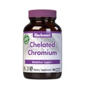 Bluebonnet Nutrition Chelated Chrom, Metabolizm Wsparcie *, Non-GMO, Wegan, Kosher Certified, Gluten- Free, Soy- Free, Dairy- Free, Albion Chelated Mineral, 90 Kapsułki roślinne, 90 Słupki