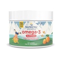 Nordic Naturals Nordic Omega-3 Gummies, Tangerine - 60 Gummies - 82 mg Total Omega- 3 z EPA & DHA - Non-GMO - 30 Służenia