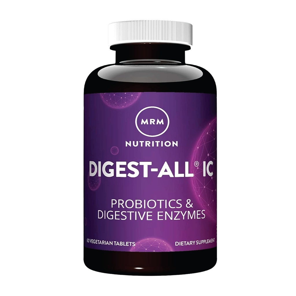 MRM Nutrition Digest- -ng ® IC Probiotyki & Enzymy trawienne 124; Ulepszone Spożywanie i Wchłanianie 124; Zdrowe Spożywanie 124; Może pomóc w Bloating i Gaz 124; Bezglutenowe 124; 30 Służenie