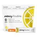 ROUTINE Rano Codziennie Nawodnienie 124; Electrolyte w proszku Pakiety z Jabłkiem Cydr Ocet, Cytryna i Sól morska 124; Keto & Paleo- Przyjazny Electrolyte Drink Mix (30 Pack)