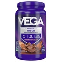 Białko pierwotne Vega - 25g Białko oparte na plantacji, czekolada kremowa, 20 Słupki, Wegan Non-GMO Drink Mix, Smoothie & Shake Ready, Gluten Free, Dairy Free, 32.5oz (Packaging May Vary)