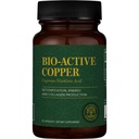 Global Healing Bio- Active Copper Supplement Cu1 - Cuprous Acid nikotynowy pomaga detox ciała z wewnątrz - Wspiera układ immunologiczny i czerwoną komórkę krwi - Niacyna Witamina B3 Chelated Copper - 30 Kapsułki