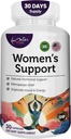 Suplement wsparcia dla kobiet - Natural Hormone Regulation - Menopauza Suplement wsparcia - Estrogen bogaty suplement - Aktywne składniki pigułki pomóc równowagi hormonów Non-GMO