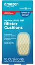 Basic Care Extreme Hydrocoloid Gel Blistry Blistry Cushion Bandaże, 1,65 w x 2,67 w, 10