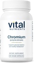Żywność witalna Polinikotynian chromowy 200mcg < 124; Suplementy chromu dla zdrowej tkanki tłuszczowej i węglowodanów ≤ 124; Suplement do konserwacji cholesterolu ≤ 124; Gluten, Dairy, Soy Free < 124; Non-GMO < 124; 90 Kapsułki