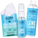 Napędzany przez Nano Magic Eyeglass Lens Sprzątanie spray 7oz Value Pack Xi124; 1oz Spray, 6oz Refill, Micro fiber Cloth Xi124; do okularów, Telefon, Elektroniczne Screeny, powierzchnie optyczne, powierzchnie pokryte