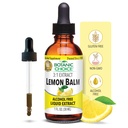 Botaniczny wybór Lemon Balm Liquid Extract, Alkohol wolny, Gluten Free- Tradycyjne wsparcie dla Tranquility- Szybkie aktorstwo 1 Fluid Oz