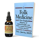 J. CROW 'S ® Lugol' s 2% jodyny Solution & 'Folk Medicine' Book Bundle: Essential Jodyne Formulacja Od 1829 W parze z New England Almanac Natural Health Care Knowledge