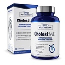 1MD Nutrition CholestMD with Olive Leaf Extract, Bergavit, Niacin, Czosnek 124; 60 Kapsułki