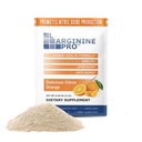 L- ARGININE PRO Supplement Proszek Dwudziestoczterokrotnie; 30 opakowań pojedynczo serwowanych Rozmiar podróży 124; 5 500 mg L- argininy Plus 1 100mg L- cytruliny, Pomarańcza