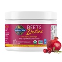 Ogród życia Organic Beet Root Proszek z przeciwutleniaczami, Witamina C, Probiotyki i Cydr jabłkowy Ocet do żywienia i zdrowia wątroby - Beets Detox - Wegan, Nie GMO, Pomegranat żurawinowy, 30 Sługi