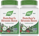 Broot Boom Root Nature 's Way Butcher' s, Tradycyjne wsparcie Vein Leg *, 100 Kapsułek Wegańskich (Opakowanie 2)