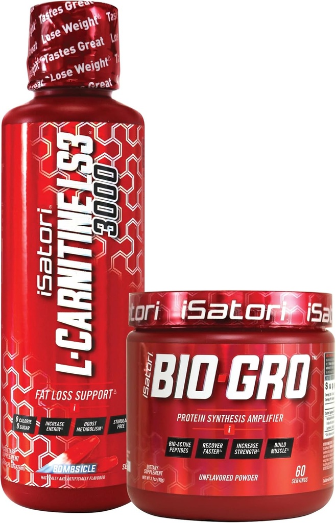 ISatori Bio- GRO Protein Syntheis Wzmacniacz L- Carnitine LS3 3000 Flavor Bombsicle