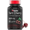 Tart Cherry Kapsułki (2400 MG - 120 Hrabia) 124; z Montmorency Cherry Extract 124; Zapewnia przeciwutleniacze, Antocyjaniny, & Phytonutrients Between 124; Tart Cherry for Sleep and More!