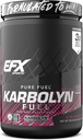 EFX Sports Karbolyn Fuel Building 124; Fast- Absorbing proszku węglowodanowego 124; Ładunek węglowodanów, Trwała energia, szybki odzysk 124; Stymulant wolny 124; 18 Służenie (Truskawka)