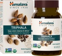 Himalaya Organic Triphala, 90 Day Supply - Digestive Health Supplement for Colon Cleanse & Okazjonalne Bloating and Convestions Relief - USDA Organic, Wegan, Non-GMO, Gluten Free, 688 mg, 90 Caplets