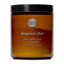 Sok księżycowy Magnesi- Om Magnezu w proszku Suplement - Chelated Magnezu Complex + L- Theanine Mieszanka do odpoczynku, Relaks & Regularność - Wegan, Non-GMO & Brak cukru, Blue Lemon, 3.7 oz, 30 Sewings