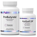 Tesseract Medical Research ProButyrate Gut Health Supplement, Butyric Acid Complex & AnaQuell QR, Stress Relief & Mood Supplement