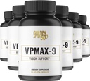 Golden After 50 VpMax- 9 - Pielęgnacja wzrokowa i suplement przeciwutleniający z witaminami oczu, luteiną, likopenem i ekstraktem z borówki - 6 butelek