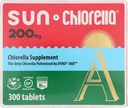 SUN CHLORELLA - suplement Chlorella, Vitamin- Enriched i Vegan- Friendly Tablets (200 Mg - 300 ct)