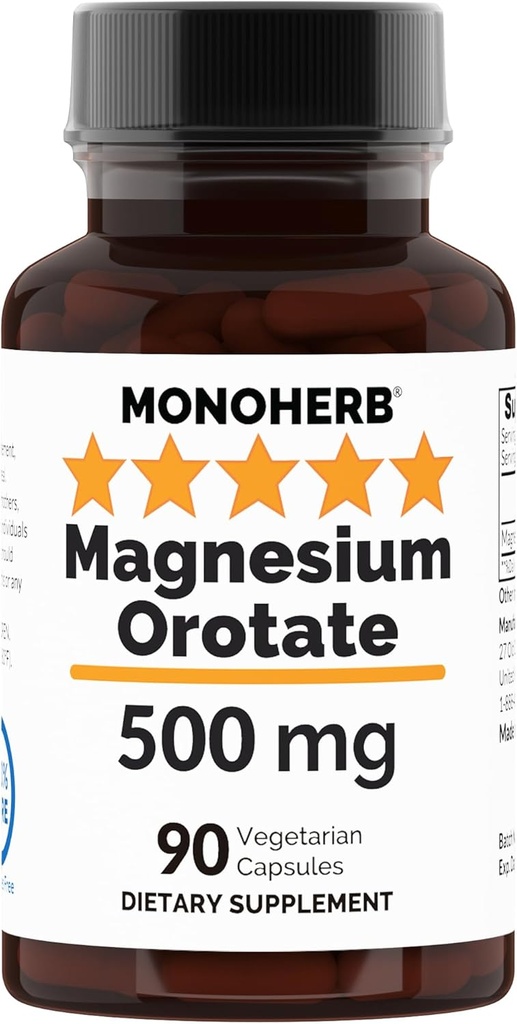 Magnezu Orot 500 mg na kapsułkę 90 Kapsułki wegetariańskie