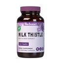 BlueBonnet Nutrition Milk Thistle Fruit & Seed Extract, Liver Health *, Non-GMO, Wegan, Kosher Certified, Gluten- Free, Soy- Free, 120 Kapsułki roślinne, 120 Słupki