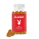 Playboy - Maca Gummie korzenne dla kobiet i mężczyzn (60 Hrabia - Peach Flavored) - Boost Witalność seksualna, Libido, płodność - Maca Gummies Suplement - 100% Naturalny, Wegan Non GMO - 4: 1 Wyciąg Maca Peruana