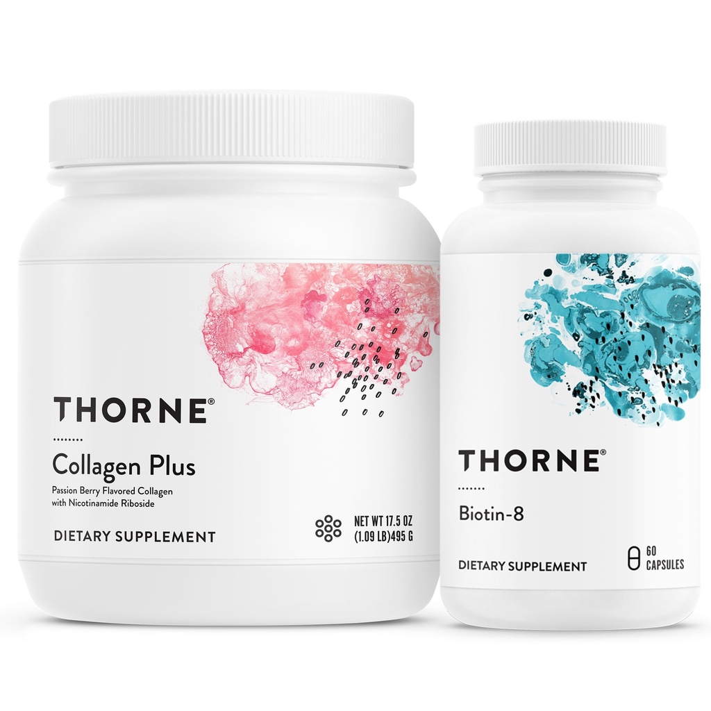 COLLAGEN - Collagen Plus i Biotin 8 Bundle for Radiant Skin, Hair, and Nails - 30 Servings