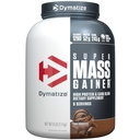 Dymatyzacja Super Mass Gainer Protein Powder, bogata czekolada, 52g Białko, 1 g Kreatyna, 1280 Kalorii, 10.7g BCAA, 245g Węglowodory, Zawiera proszek białka serwatki, Izolat, i Casein (8 Służenie)