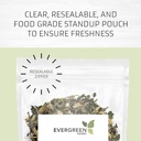 Evergreen Herbs Cuachalalate Herb (Amphipetyglum Adstringens) - Resealable Stand Up Pouch, aby zapewnić świeżość! (Tea Bags)
