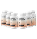 Pure Hyaluronic Acid Supplement 250mg z witaminą C 50mg, 120 Vegan kapsułki - Nawodnienie skóry do naturalnego połysku, włosów, paznokci, kości i wspólnego wzoru zdrowia