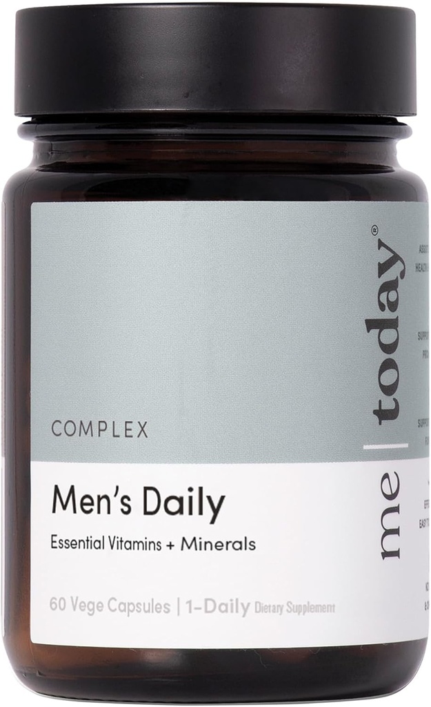 mnie dzisiaj Multivitamin dla mężczyzn, Suplementy mineralne z 27 Witaminy, Minerały i Zioła, W tym D, C, A, B, Biotin i cynku, Wegetariańskie 124; Ogólne suplementy zdrowotne